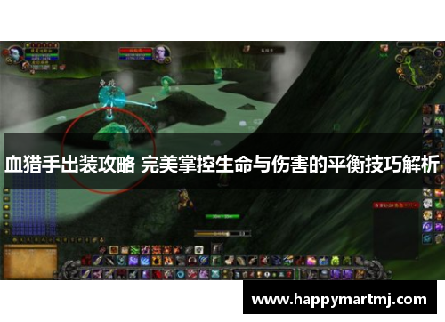 血猎手出装攻略 完美掌控生命与伤害的平衡技巧解析